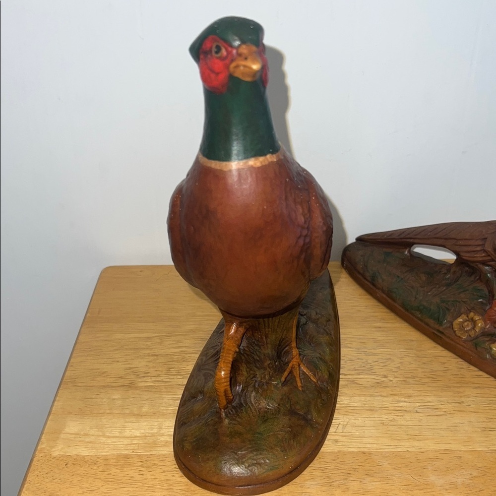 Holland Molds Vintage Decorative Pheasant Figurines 1970s - Picture 2 of 11